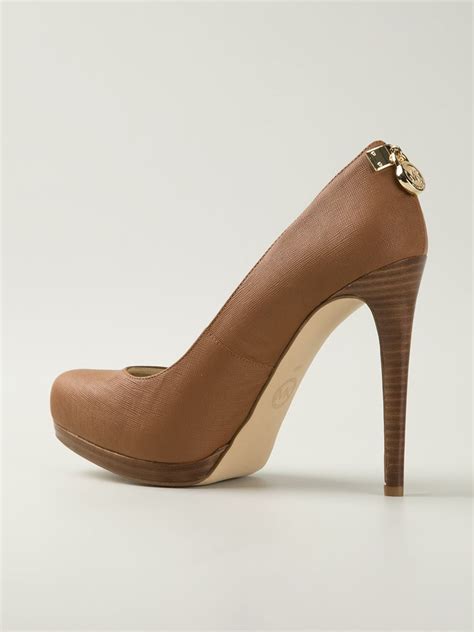 browns michael kors sale|michael kors brown heels.